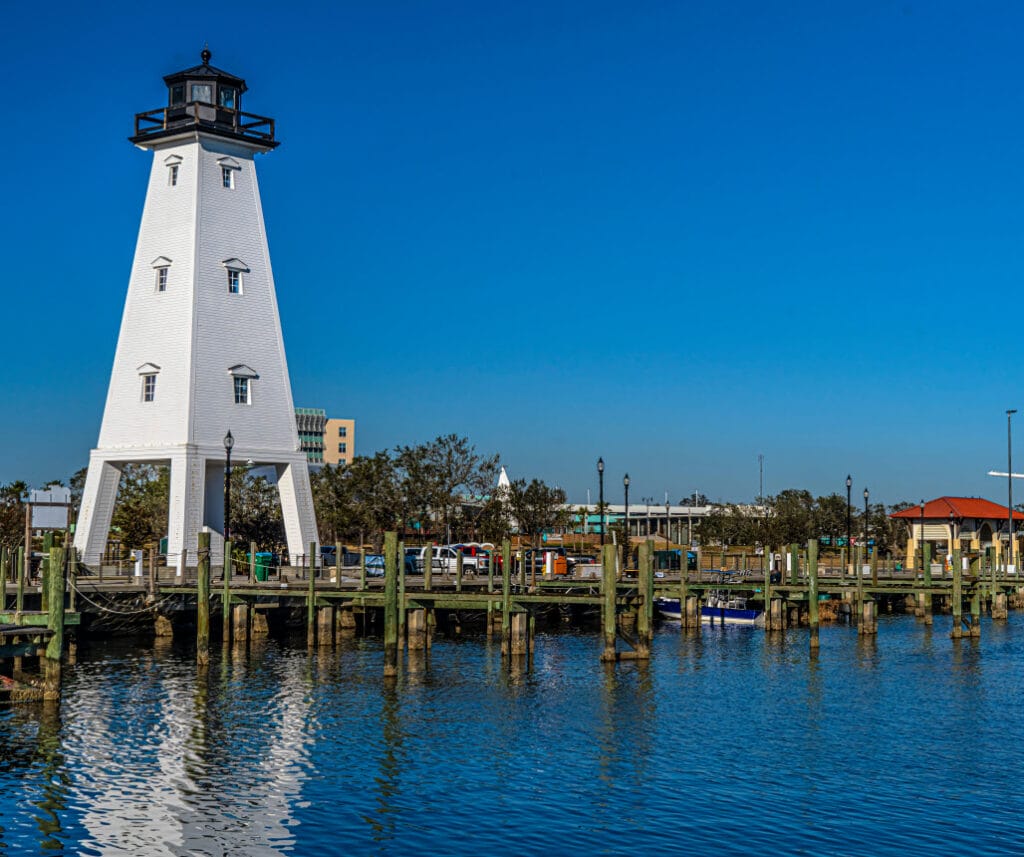 Gulfport lighthouse banner image